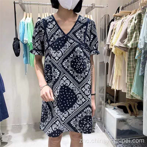 库存批发poplin纺织品印花棉布面料